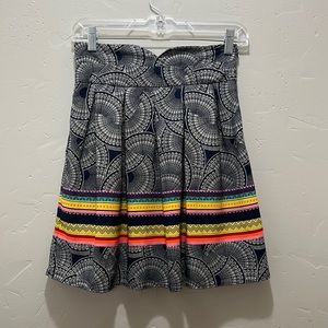 Blue Rain Navy Skirt